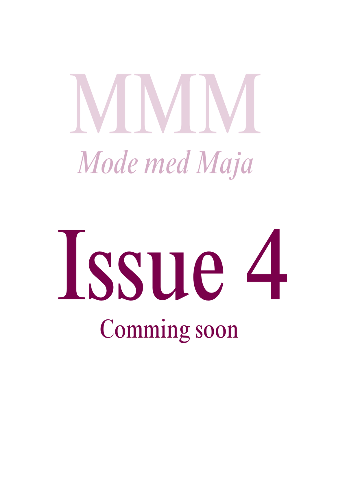 MMM Issue 4